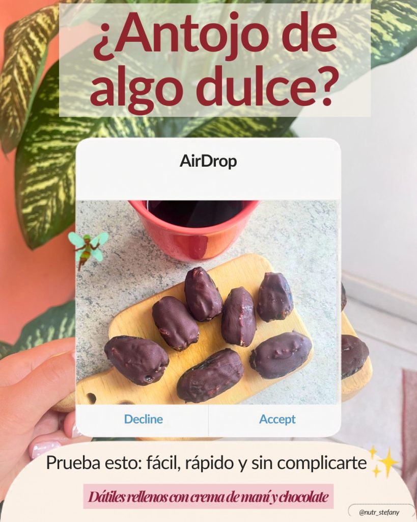 Snack publicado en cuenta de IG